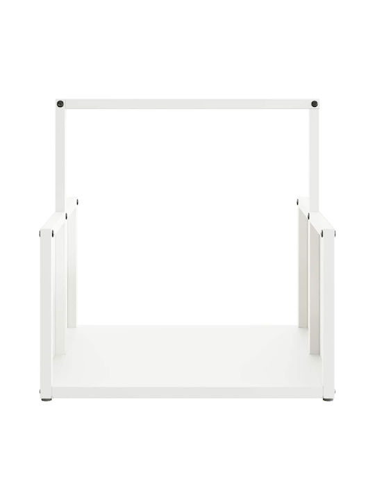 vidaXL Brennholz Hölzernes Regal Holzlagerung 40x40x40cm