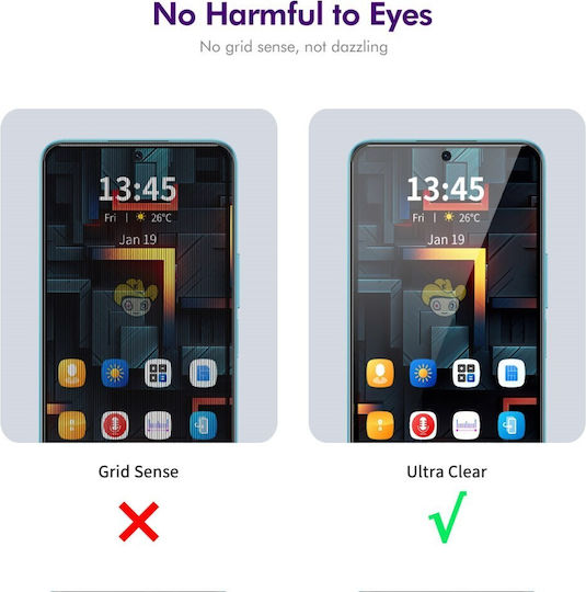 Privacy Full Face Tempered Glass Negru (OnePlus Nord 4)