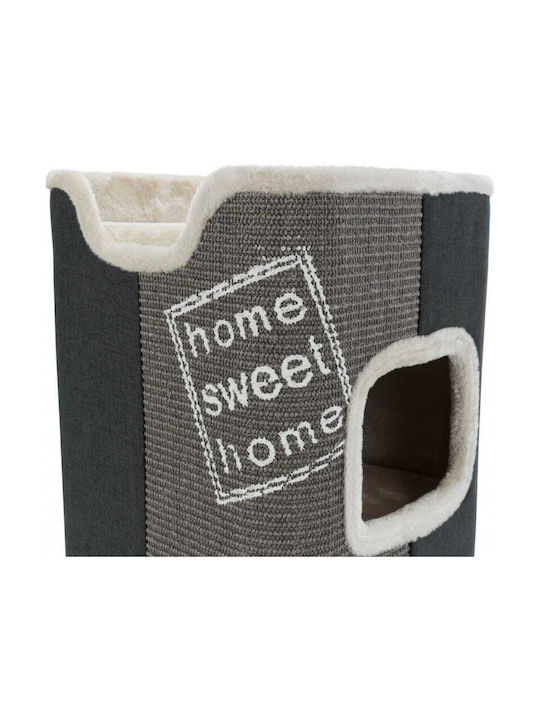 Trixie Jorge Cat Tower Scratching Post Cat Trees Gray 3 levels 40x40x78cm