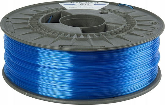 Spectrum PETG 3D Drucker Filament 1.75mm Transparentes Blau 1kg 1 Stück (Spule)
