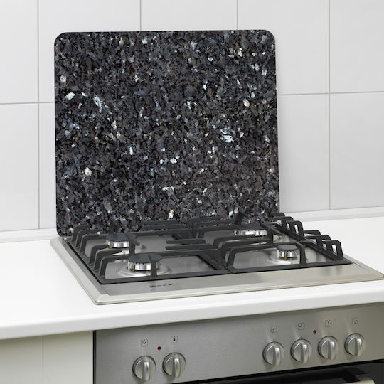 Glass Worktop 3 1 Blue Marble 56x50 cm 2712914500