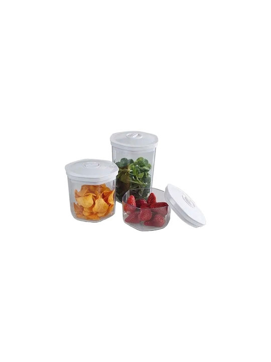 Solis Lunchbox Silikon Transparent 3Stück