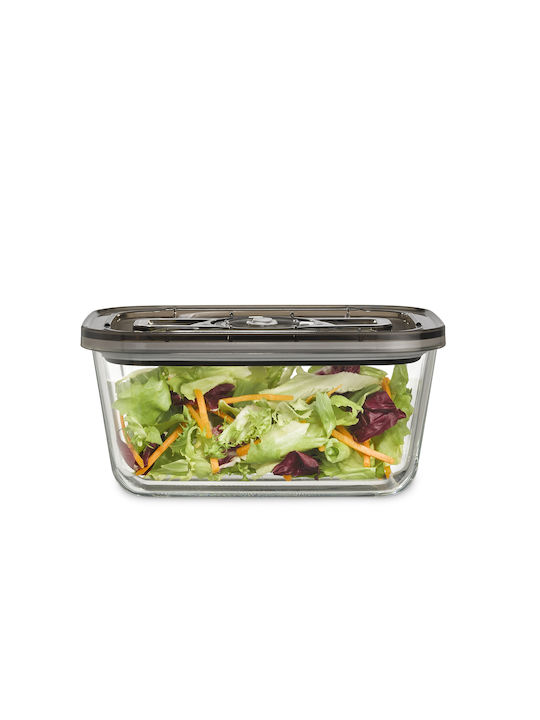 Caso Lunchbox Silikon Transparent Geeignet für die Mikrowelle 800ml 1Stück