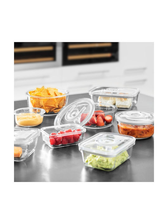Caso Microwave Silicone Lunch Box Transparent 1000ml