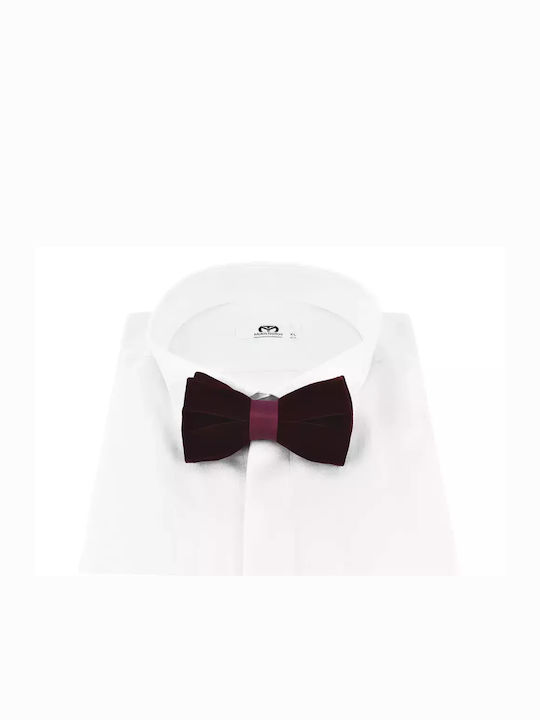 Velvet Bow Tie Makis Tselios Wa106-00000.2 Bordeaux Makis Tselios Bordeaux