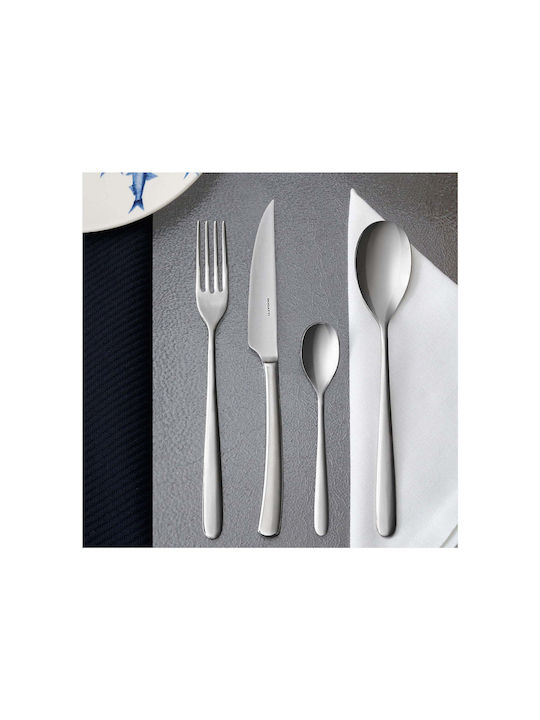 Casa Bugatti Preludio Besteckset Edelstahl Silber 16Stück