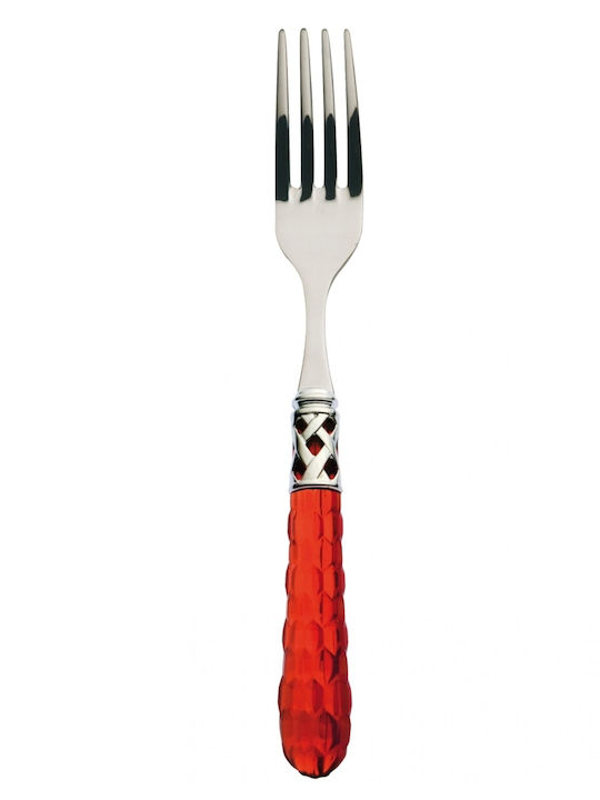 Casa Bugatti Bohemia Set de Tacâmuri Inoxidabil Roșii 24buc