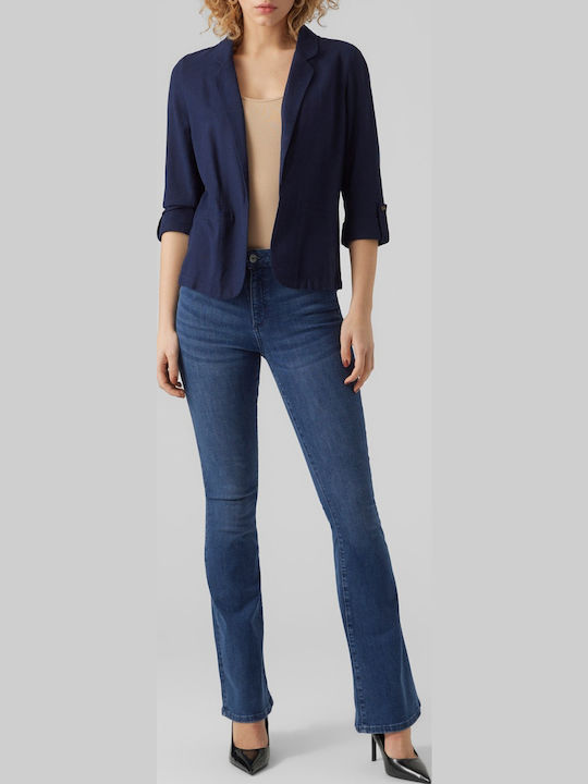 Vero Moda Jesmilo Γυναικείο Σακάκι Navy