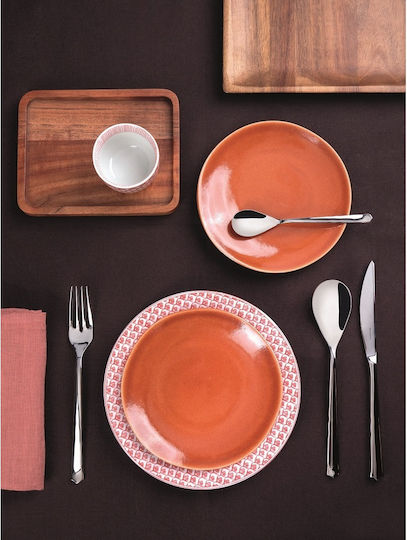 Casa Bugatti Set de Tacâmuri Inoxidabil Argintiu 24buc