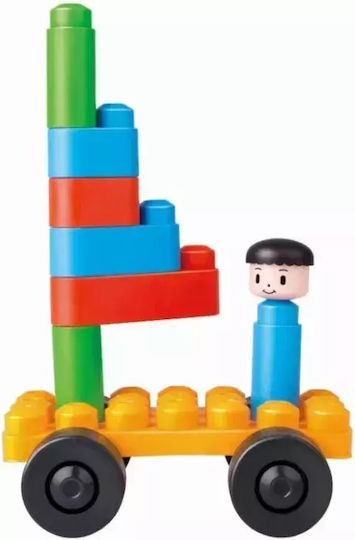 Hape Blocuri PolyM Creative Starter Kit pentru 1,5-5 ani Ani 25buc