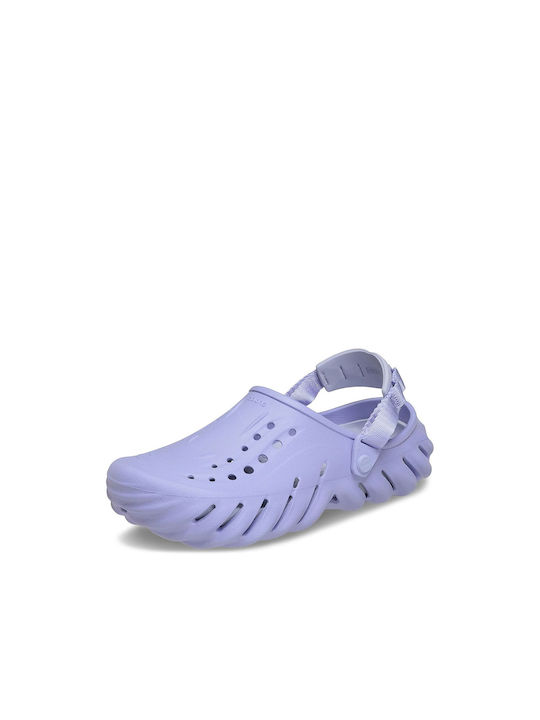 Crocs Echo Clog Ανδρικά Σαμπό Μωβ