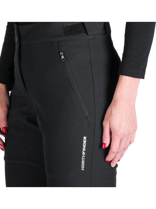 Northfinder ΝΟ-4970SNW-269 Women's Trousers for Ski & Snowboard Black