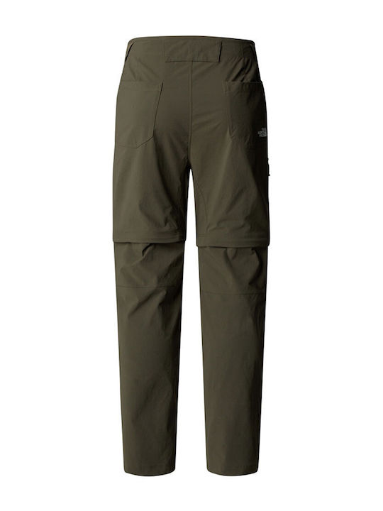 The North Face Exploration Convertible Women's Hiking Long Trousers Khaki