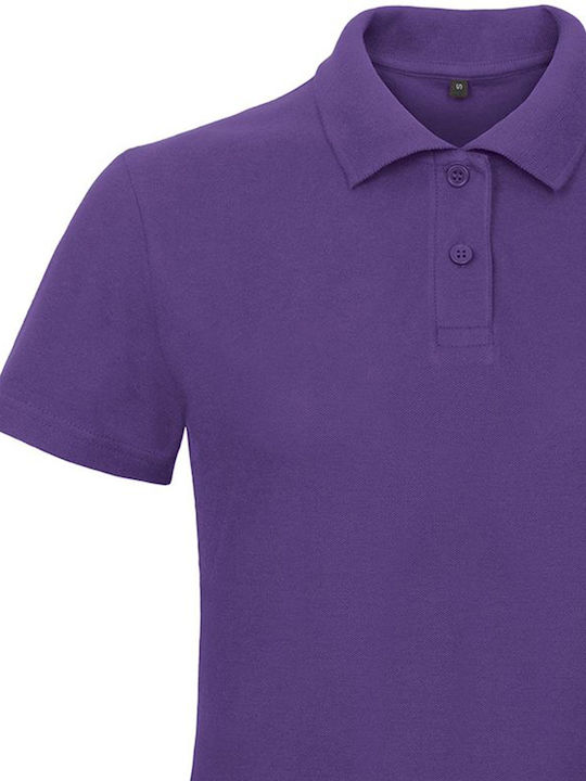 B&C Id.001 Women Werbe-T-Shirt Purple