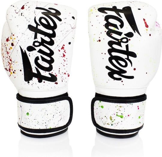 Fairtex Boxing Competition Gloves White