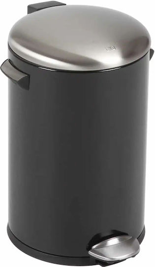 Eko Belle Deluxe Кошче Отпадъци от Неръждаема стомана с Педал Черен 28.3x41.2x31.9см 1бр