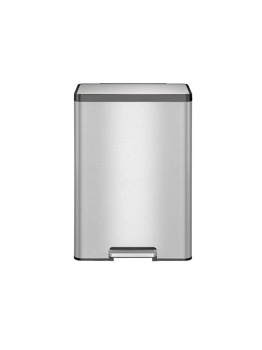 Eko Ecocasa Ii Waste Bin Waste made of Stainless Steel with Pedal Gray 45lt 1pcs