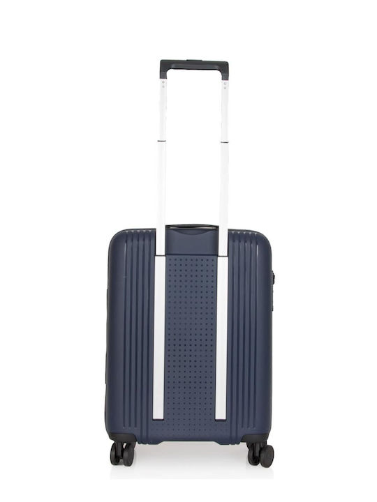 Delsey Ordener Kabinenreisekoffer Hartschalen Navy Blue mit 4 Räder Höhe 55cm