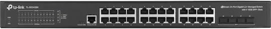 TP-LINK TL-SG3428X Managed L2 Switch with 24 Ethernet Ports and 4 SFP Ports