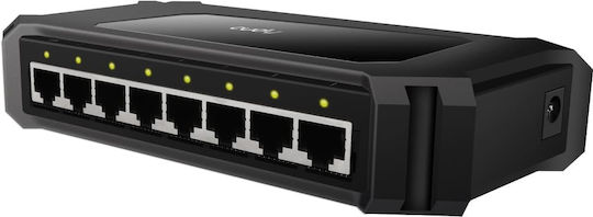 Cudy GS108D v1 Unverwaltet L2 Switch mit 8 Ports Gigabit (1Gbps) Ethernet