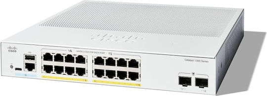 Cisco Catalyst C1300-24T-4X Managed L2 Switch with 24 Gigabit (1Gbps) Ethernet Ports and 4 SFP Ports