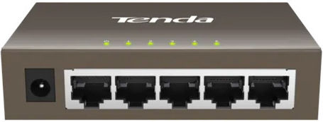 Tenda TEG1005D Unmanaged L2 Switch με 5 Θύρες Gigabit (1Gbps) Ethernet