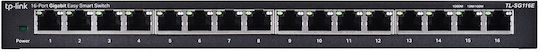 TP-LINK TL-SG116E Unmanaged L2 Switch with 16 Gigabit (1Gbps) Ethernet Ports