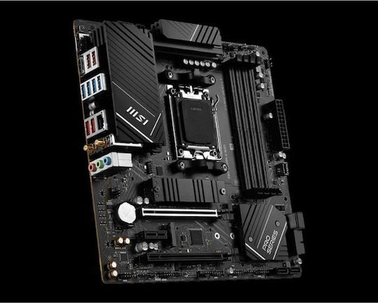 MSI Pro B650M-A WiFi Motherboard Micro ATX με AMD AM5 Socket 7D77-001R