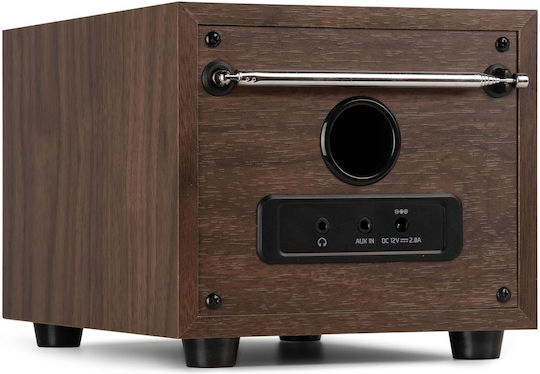 Audizio Vieste Επιτραπέζιο Ραδιόφωνο Ρεύματος DAB+ με Bluetooth και USB Wood