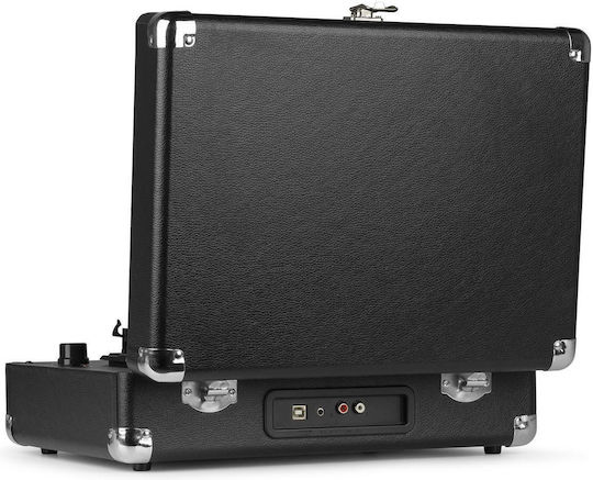 Audizio RP114BK 102.041 Βαλιτσάκι Πικάπ με Προενίσχυση και Ενσωματωμένα Ηχεία Μαύρο