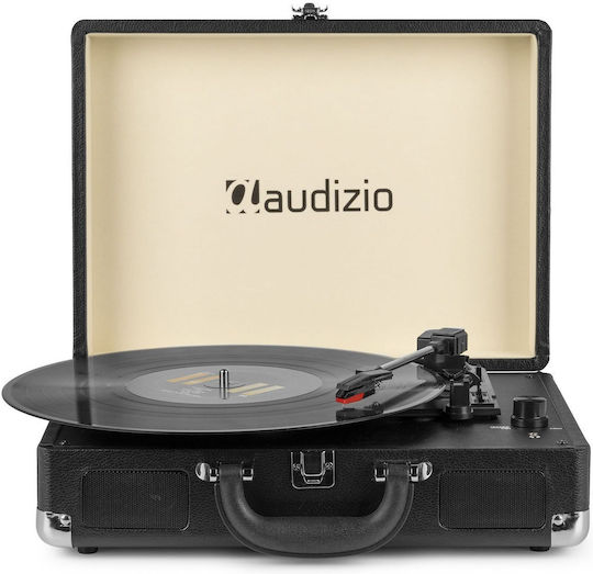 Audizio RP114BK 102.041 Βαλιτσάκι Πικάπ με Προενίσχυση και Ενσωματωμένα Ηχεία Μαύρο