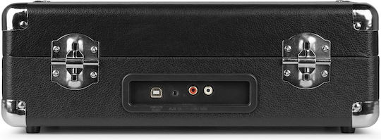 Audizio RP114BK 102.041 Βαλιτσάκι Πικάπ με Προενίσχυση και Ενσωματωμένα Ηχεία Μαύρο