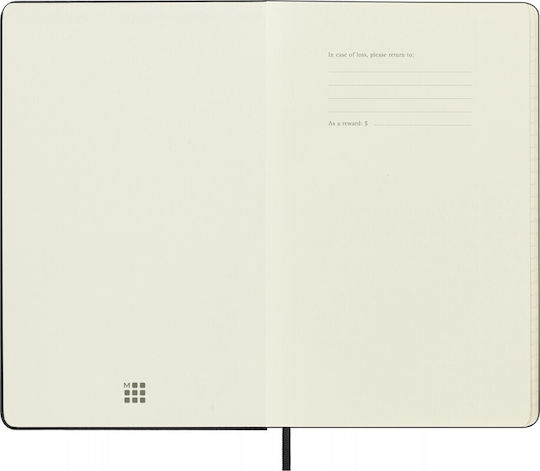 Moleskine Notizbuch 176 Blätter A5 Schwarz