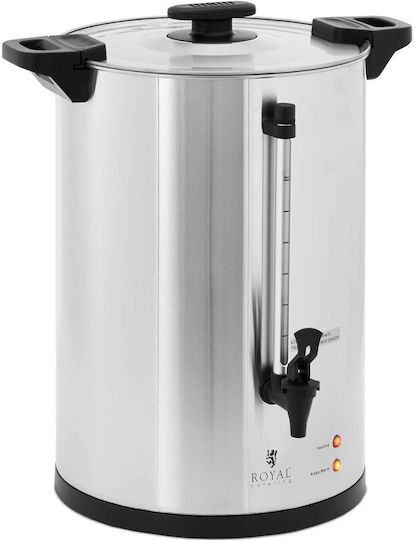 Kaffee-Tee-Brüher mit Zapfhahn 20 L 1650 W Silber