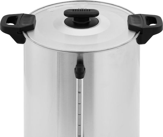 Kaffee-Tee-Brüher mit Zapfhahn 20 L 1650 W Silber