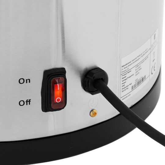 Kaffee-Tee-Brüher mit Zapfhahn 20 L 1650 W Silber