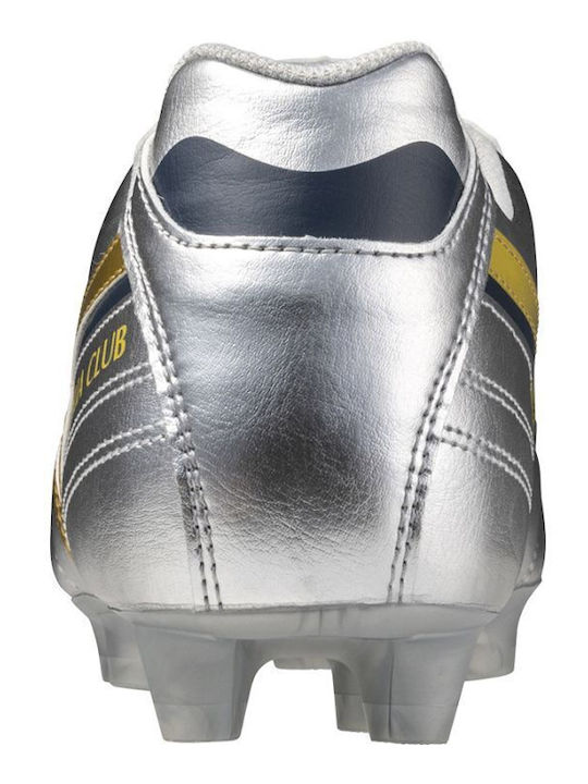 Mizuno Morelia Ii Club Fußballschuhe mit Stollen Silber