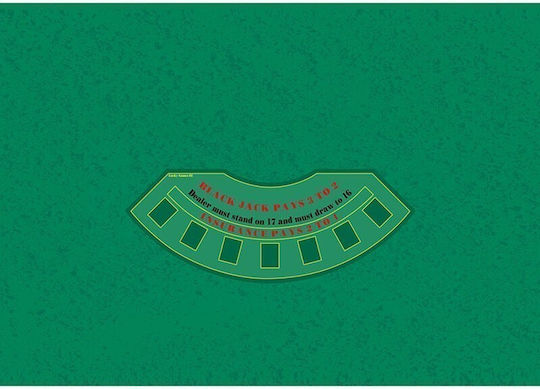 Pokeritems Felt Fabric Green 250x155cm