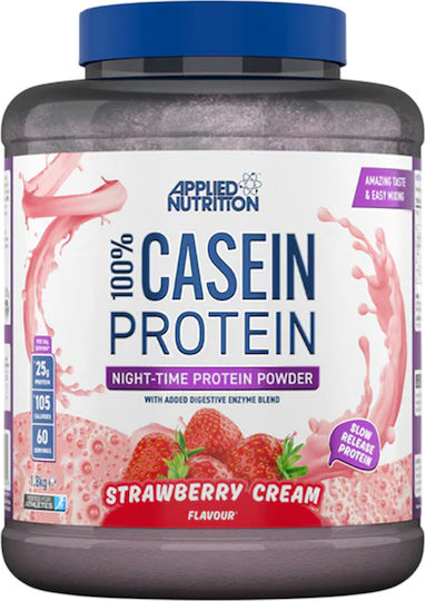 Applied Nutrition 100% Casein Χωρίς Γλουτένη με Γεύση Vanilla Cream 1.8kg