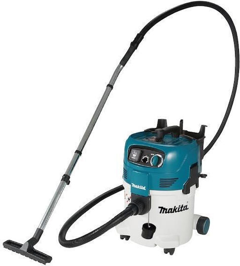 Makita Прахосмукачка За Течности / Твърди 1200W с Пластмаса Контейнер 30лт