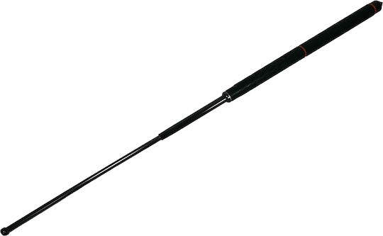 Teleskopischer Chromstock Ideallstore 80 cm Schwarz Inklusive Scheide