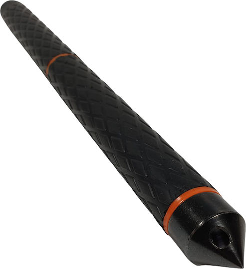 Teleskopischer Chromstock Ideallstore 80 cm Schwarz Inklusive Scheide