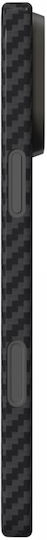 Nekit Umschlag Rückseite Aramid Fiber 1mm Schwarz (iPhone 17 Pro Max / iPhone 17 Pro / iPhone 16 Pro Max)