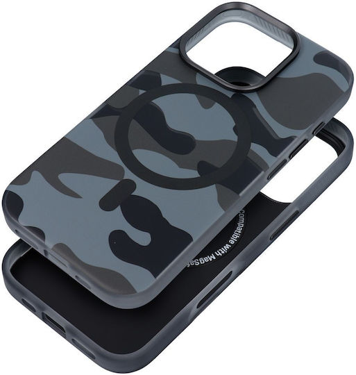 Forcell F-protect Back Cover Plastic / Silicone Durable Black (iPhone 16)