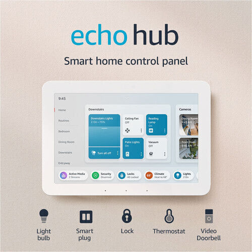 Amazon Echo Hub Умен хъб Wi-Fi / Zigbee / Thread Съвместим с Alexa & Matter