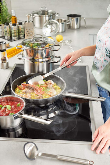 Rosle Moments Pans Set of Stainless Steel with Non-stick Coating 3pcs
