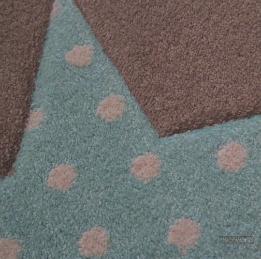 Kinder Teppich Sterne Beige 160x230cm