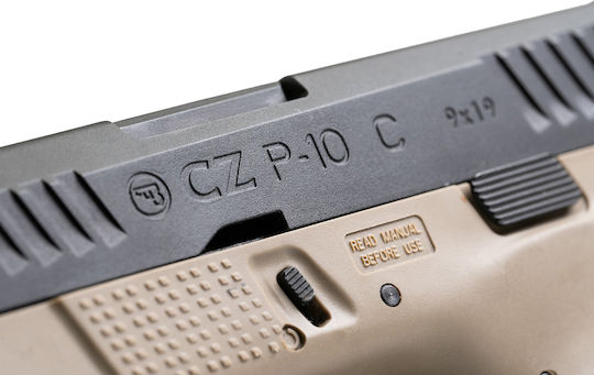 Asg Αεροβόλο Πιστόλι Προσυμπιεσμένου Αέρα CZ P-10C Blowback Μεταλλικό 6mm