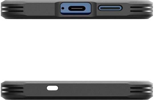 Spigen Tough Armor MagSafe Umschlag Rückseite Silikon / Kunststoff 0.3mm Gray (Galaxy S25+)
