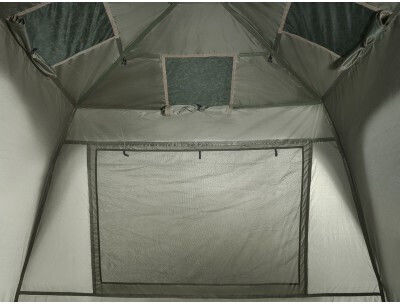 Delphin Cubicon AirSPACE C2G Cort de Camping Verde 3 anotimpuri pentru 2 persoane 270x270x190cm